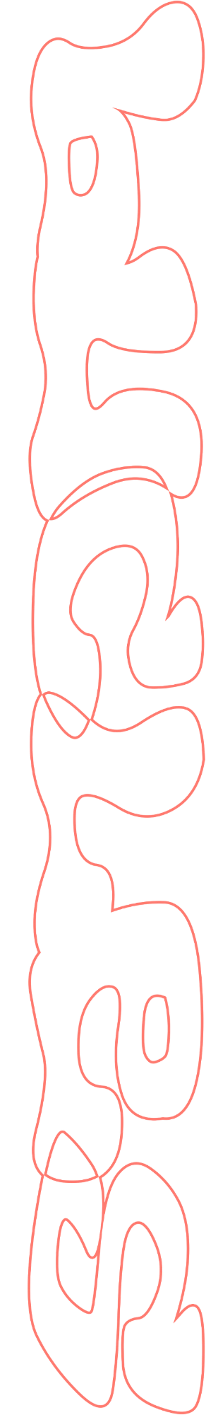 logo bucles vertical